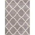 Well Woven Well Woven 21077 Sydney Lulus Lattice Rug; Grey - 7 ft. 10 in. x 10 ft. 6 in. 21077